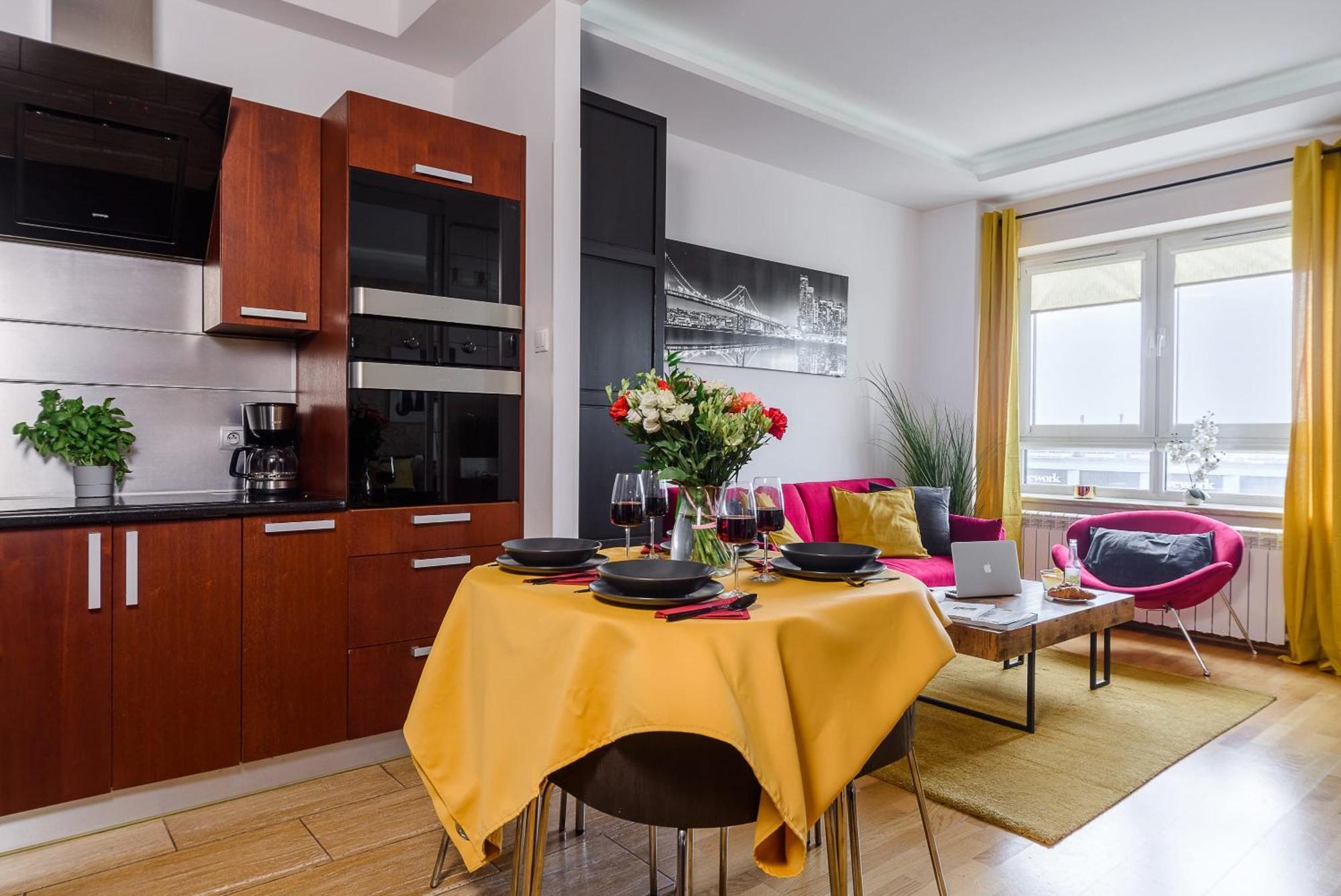 Lumina Apart With Balcony Platinum Tower Varşova Dış mekan fotoğraf