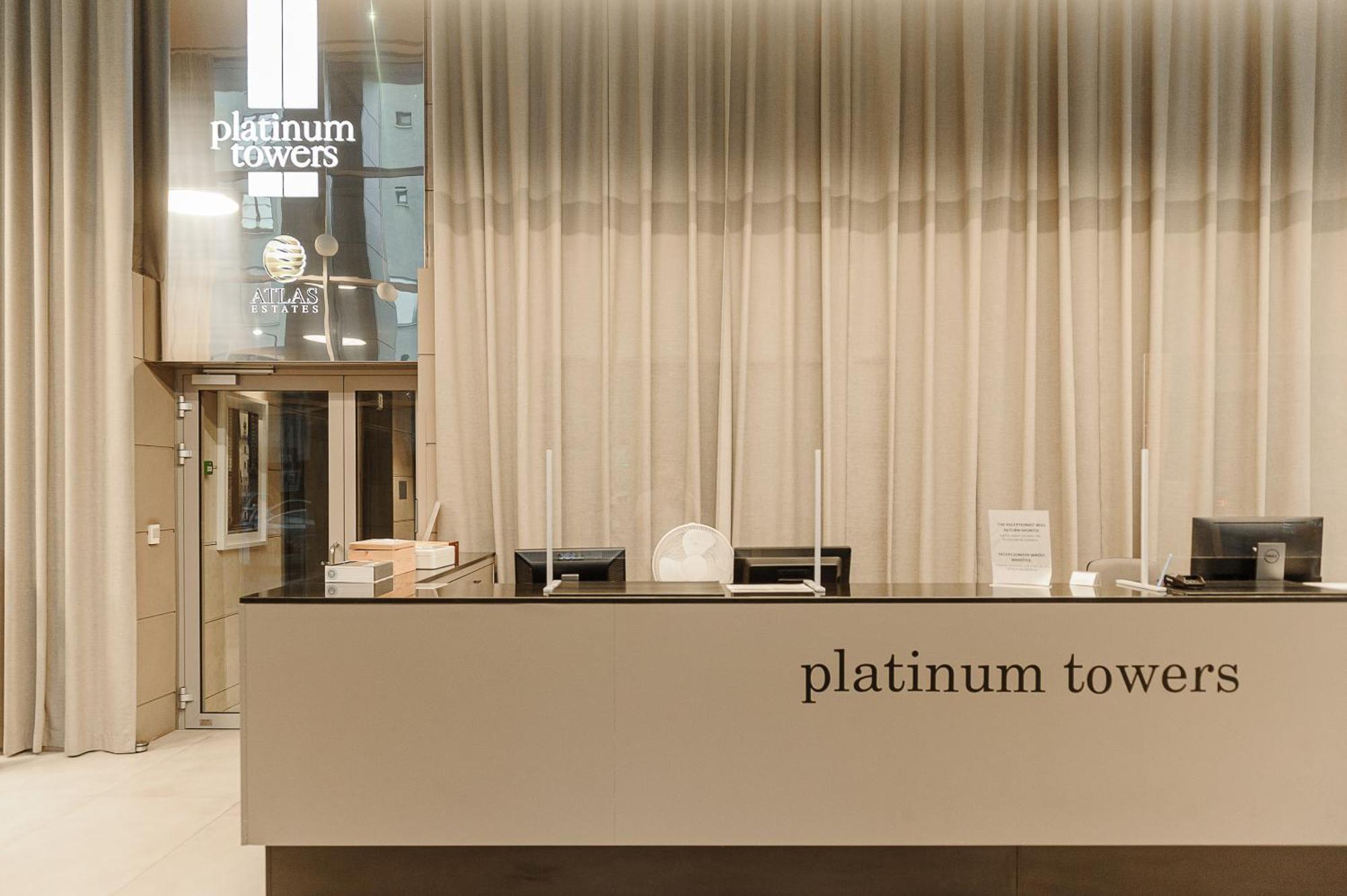 Lumina Apart With Balcony Platinum Tower Varşova Dış mekan fotoğraf